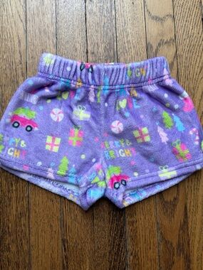 Iscream Plush Holiday Shorts XS (4-6)